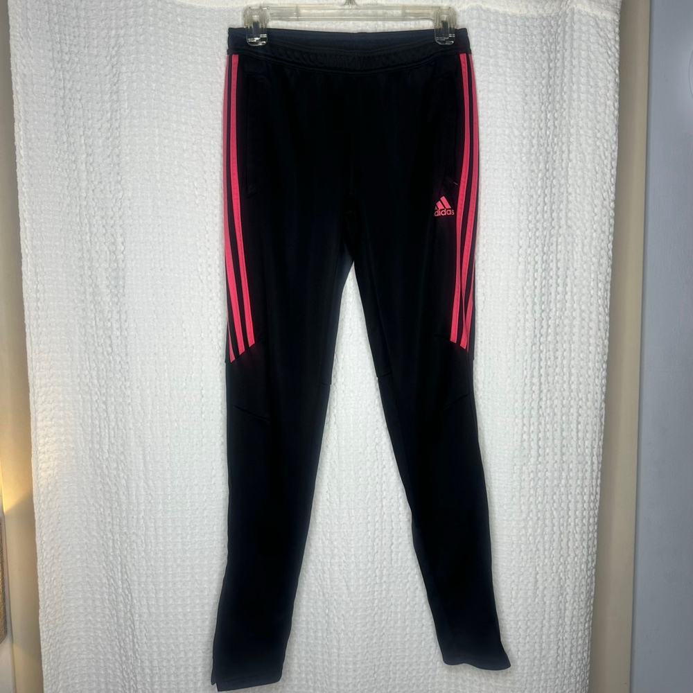 Women's Adidas Climacool Black & Pink Track Pants Size S